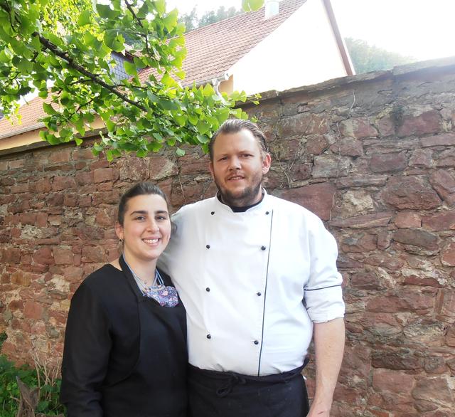 Rita und Marius Pilhauer vom Stadthotel Mildenburg und dem Bistro Gingko in Miltenberg 
