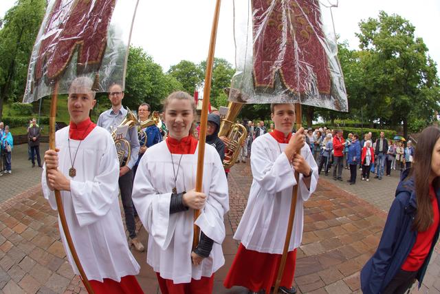 Das war vor Corona ... Wallfahrt in Walldürn.