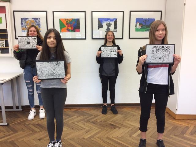Schülerinnen der Mittelschule Miltenberg | Foto: Alexander Höring 