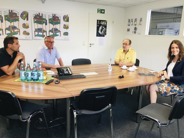 Herr Kohlmann junior &amp; senior, Michael Götz-Emmerling, Nicole Bauer - ABK Aulbach, Mömlingen | Foto: Nicole M. Pfeffer