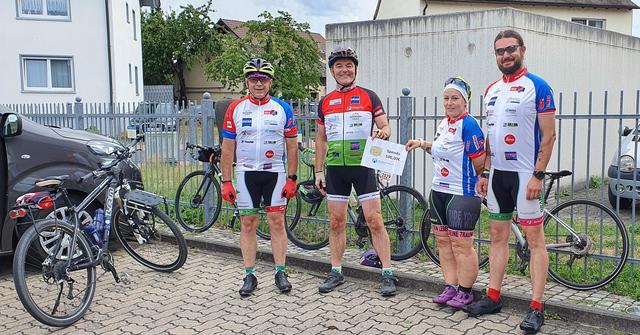 Spendenübergabe am Sonnenkorn in Niedernberg. Dankeschön. | Foto: Dieter Deckenbach