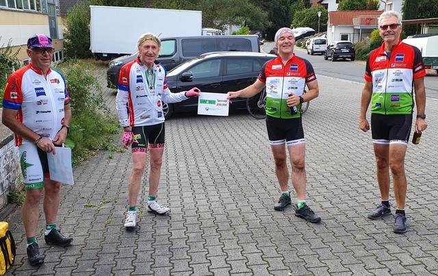Dankeschön an den Drahtesel in Lützelbach | Foto: Dieter Deckenbach