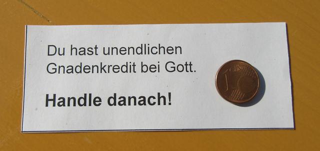 "Vorschuss" auf den Gnadenkredit
