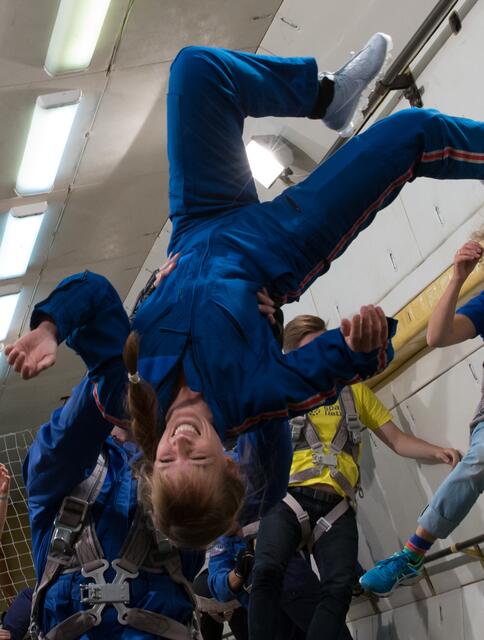 Dr. Insa Thiele-Eich beim Training. | Foto: ©dieastronautin