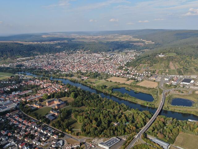 Blick auf Großheubach. | Foto: News Creativ / Dominik Stapf