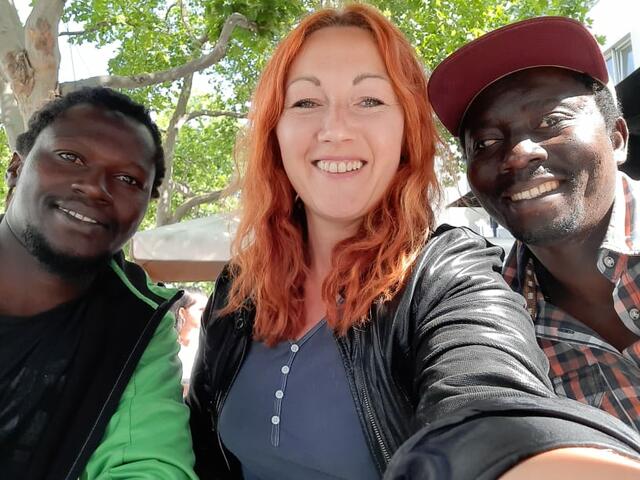 Xenia Hügel und ihre Mitstreiter  | Foto: Privat