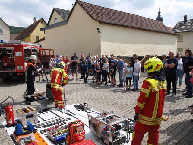 Beim Tag der offenen Tür der Freiwilligen Feuerwehr Mönchberg am 26. Mai 2019 wurde die Jugendfeuerwehr gegründet. | Foto: FFW Mönchberg