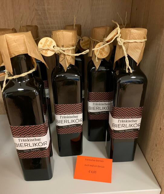 Bierlikör aus "eigener Produktion"