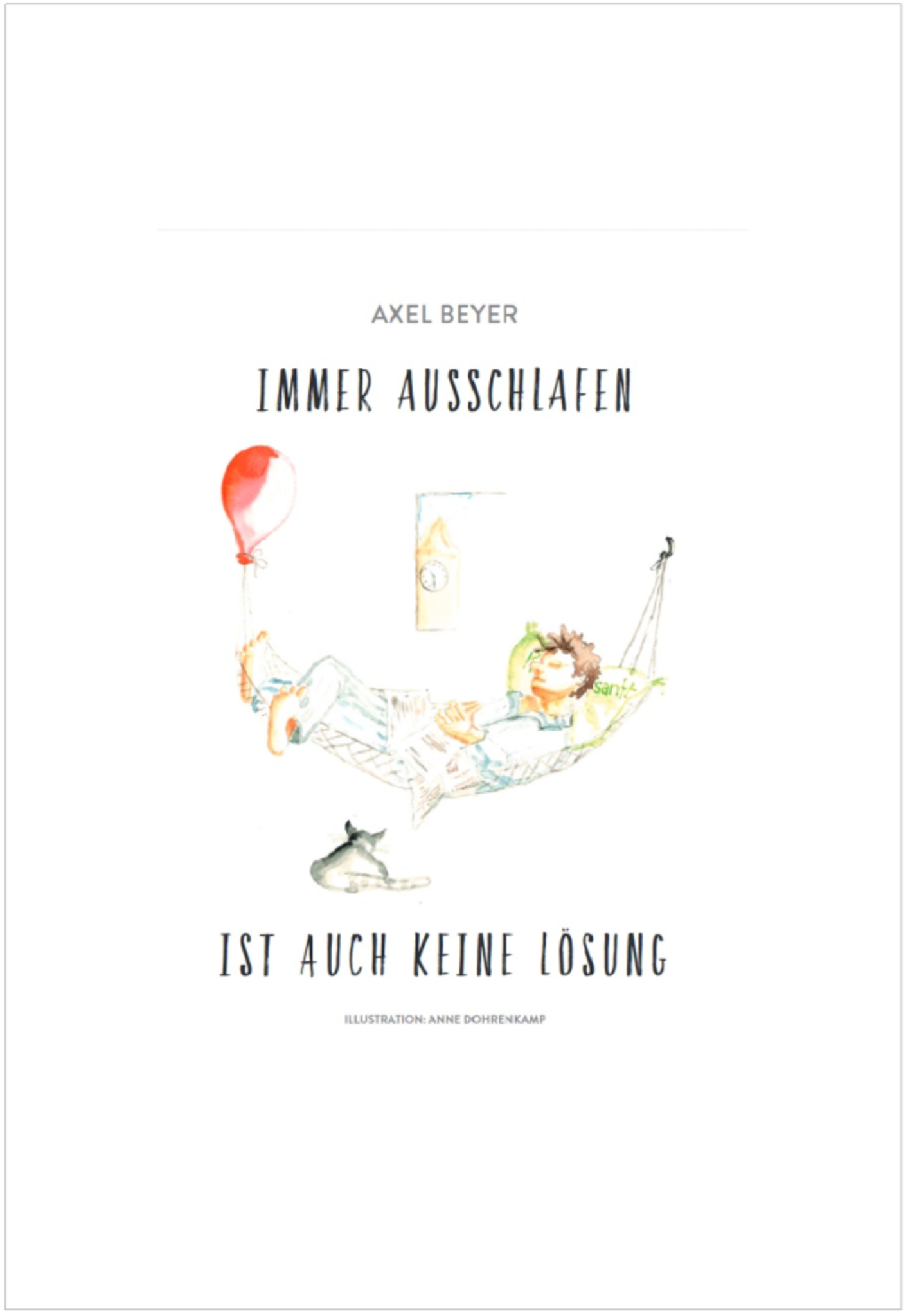 Die Lust auf das Leben nimmt ja nicht ab...: Buchtipp: Immer nur