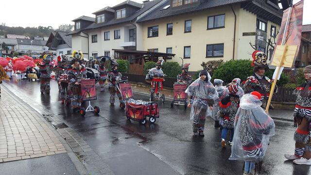 Regenponcho an oder aus ?