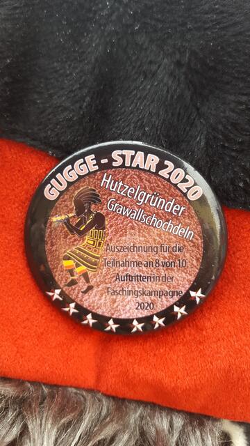 Gugge-Star Button 2020 in Bronze