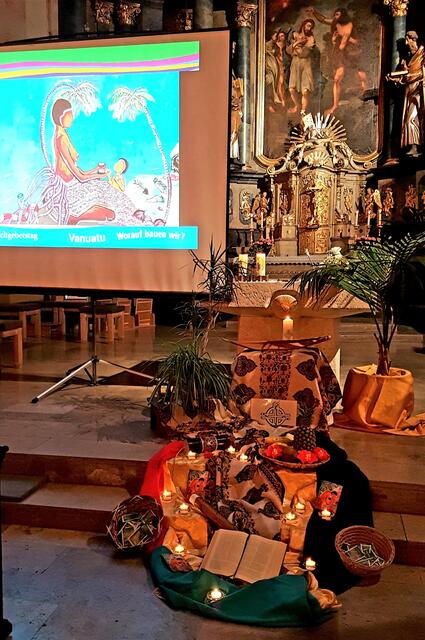 Feier in der Pfarrkirche in Mönchberg | Foto: Astrid Lurz