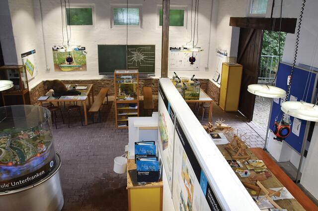 Die Aktionsscheune der Wasserschule in Hobbach bleibt leider erst einmal leer. | Foto: Fotos: Schullandheim Hobbach