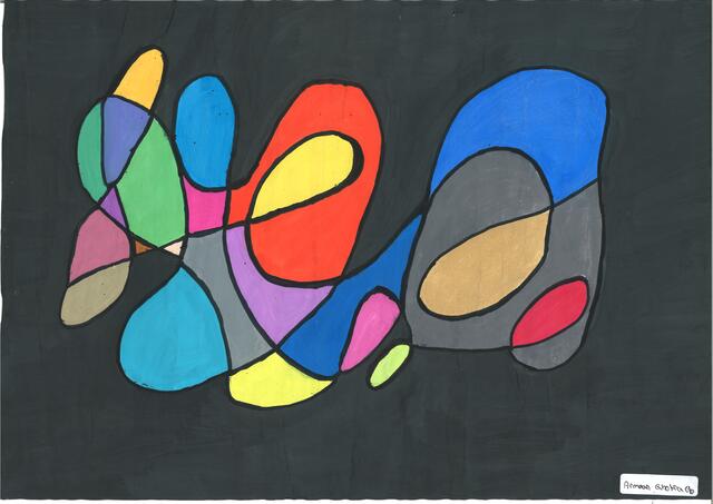 Chaos - verwoben und verschlungen | Foto: Schülerarbeit 6. Jahrgangsstufe