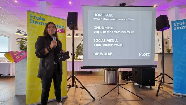 Marianne Klotz, Geschäftsführerin von Klotz - Reine Männersache | Foto: Nicole M. Pfeffer, Jörg Barth, Tobias Bachmann