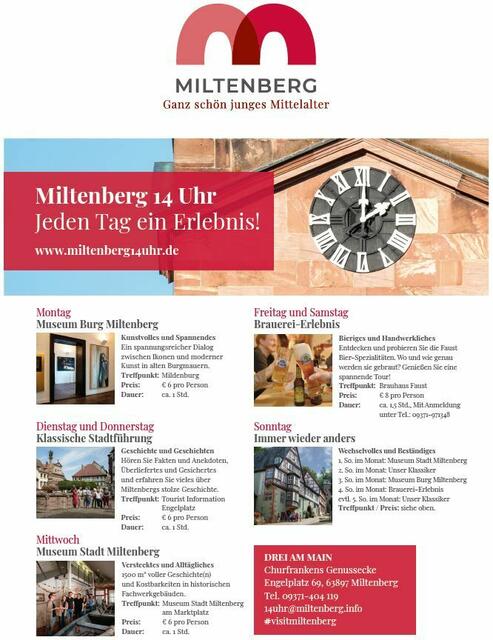 www.miltenberg14uhr.de  | Foto: DREI AM MAIN