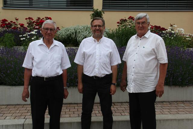 Die Initiatoren (v.l.) Horst Schüßler, Oliver Zahn und Erich Kreuzberg