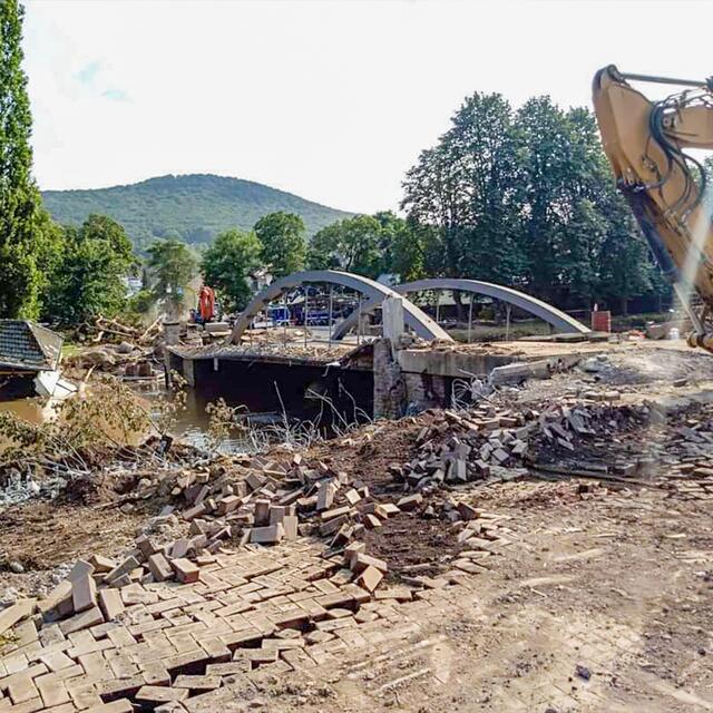 Hochwasser-Katastrophe im Ahrtal.