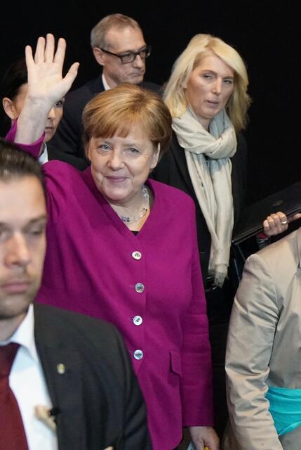 Bundeskanzlerin Angela Merkel sagt adé!