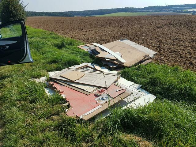 Illegale Sperrmüllentsorgung