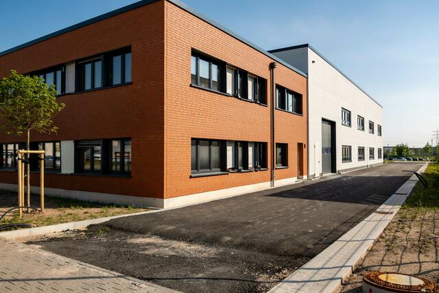 Bürogebäude aus Porenbeton