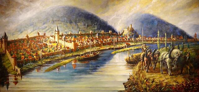 Sehenswerte Sonder-Ausstellung zum 100. Geburtstag des Miltenberger Malers Kurt W. Zöller im Museum Stadt Miltenberg vom 15. Oktober  bis 7. November 2021.