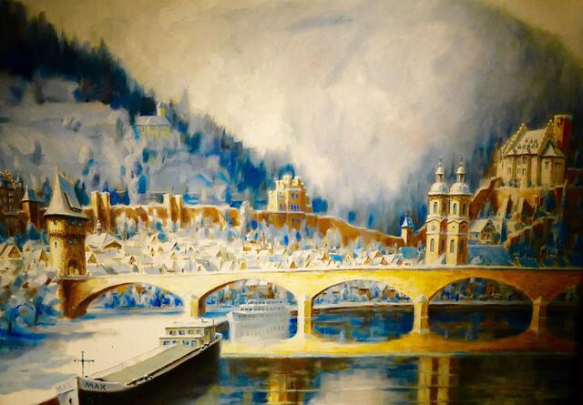 Sehenswerte Sonder-Ausstellung zum 100. Geburtstag des Miltenberger Malers Kurt W. Zöller im Museum Stadt Miltenberg vom 15. Oktober  bis 7. November 2021.