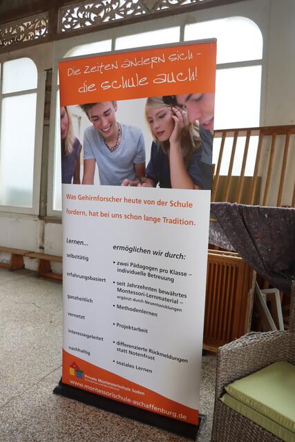 Aufsteller der Öffentlichkeitsarbeit | Foto: Yasmin Louisa Essaoudi