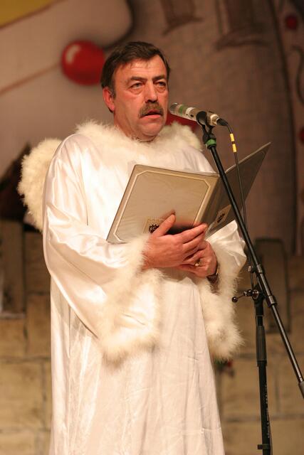 Kunibert Scheurich im Jahr 2010 bei einem Auftritt der "4 Doofen"