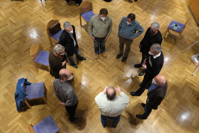 Gruppendiskussion zu der Frage: "Wie sieht der klimastabile Wald der Zukunft für uns aus?"