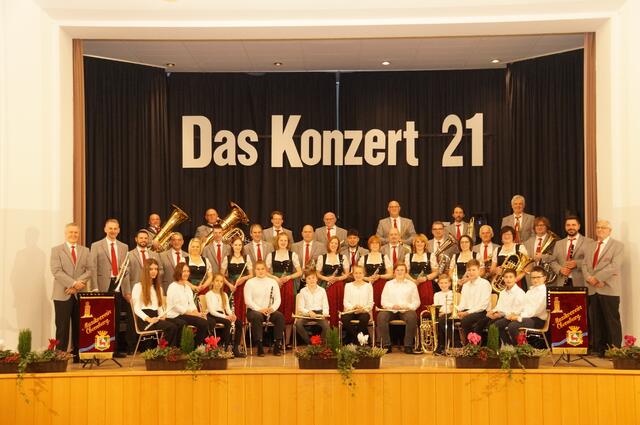 Die Orchester des Musikvereins im Jubliäumsjahr. | Foto: Musikverein Obernburg
