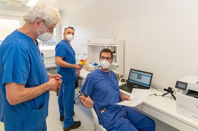 Landrat selbst im Impfteam