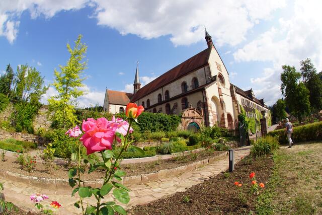 Kloster Bronnbach im Taubertal. 