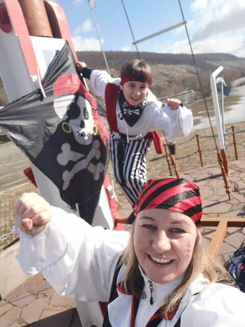 Starkes Mutter-Sohn-Piraten-Duo: Paul und Ramona