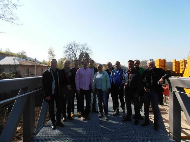 Besichtigung beim Ortstermin.