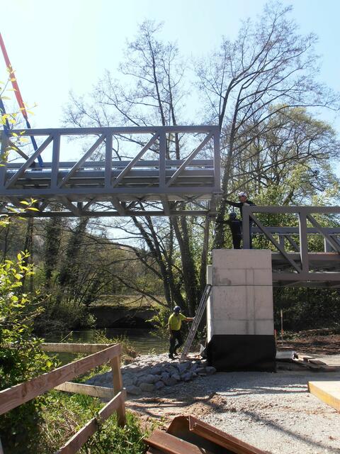 ....wird sie millimetergenau eingesetzt. 