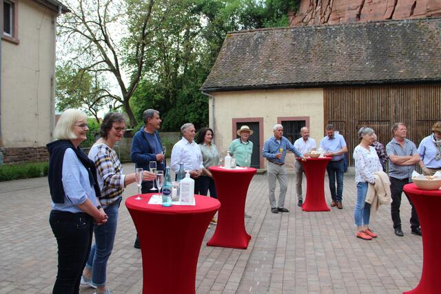 Feierliche Übergabe der Zertifikate im Steinbruch Stadtprozelten | Foto: Lena Batrla