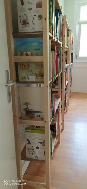 Impression aus der Bibliothek | Foto: Tristan Vespasian Woelk