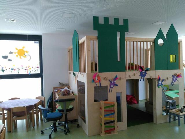 Bei der Gestaltung der Einbauten brachten die Kinder viele Ideen mit ein. 