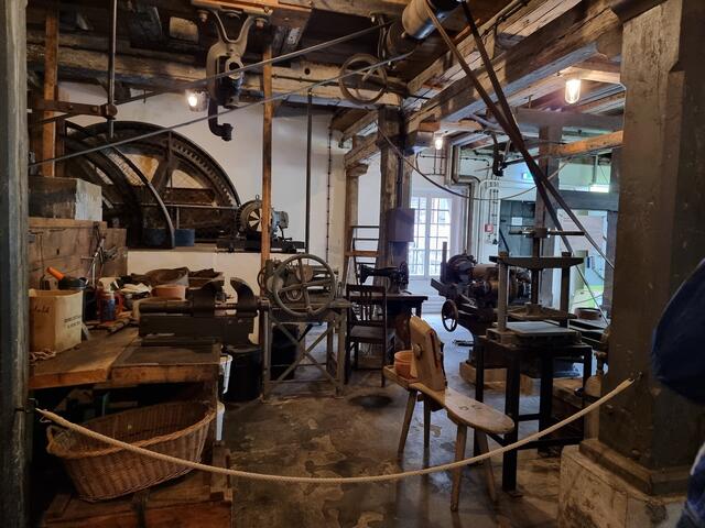 Industriepark mit Mühlenmuseum in Lauf