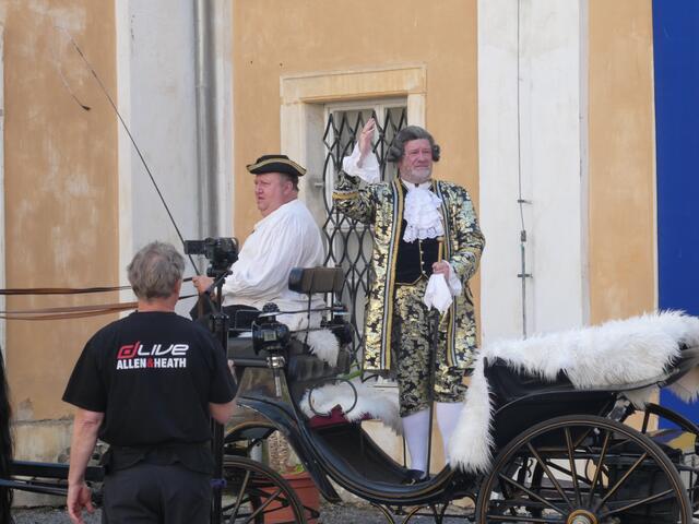 Casanova höchst persönlich kam zur Eröffnung seines Festes