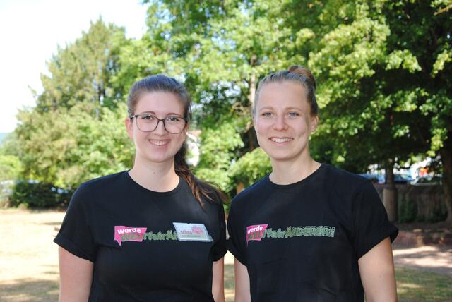 Jugendbildungsreferentin Selina Lieb und Bildungsreferentin Maria Zepke | Foto: Andrea Kaller-Fichtmüller