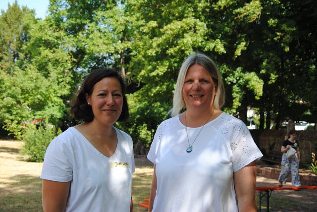 Jutta Weber (links) und Yvonne Dammann-Weber | Foto: Andrea Kaller-Fichtmüller