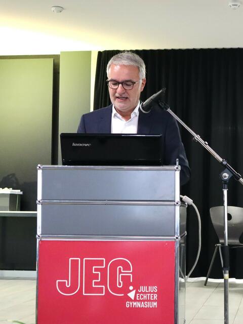 Michael Bartsch während seiner brillanten Rede. | Foto: Thum