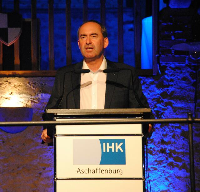 Staatsminister Aiwanger bei seiner Festrede