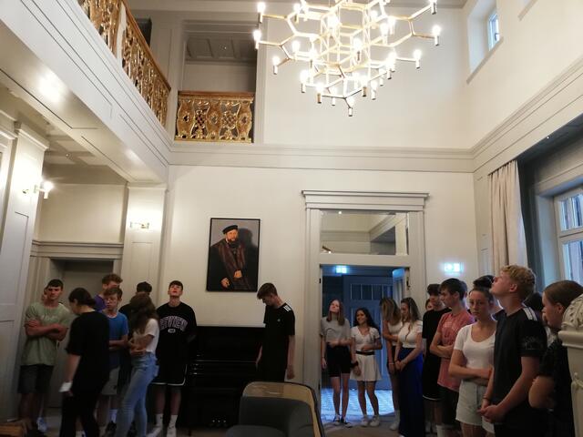 Im Foyer der Villa Schulz | Foto: Brigitte Hartung-Bretz