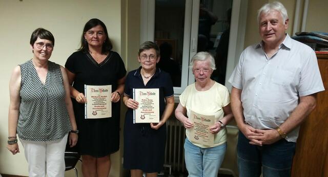 (von links: C. Wißmann, M. Kuhn, P. Zang, B. Speth, D. Balles) | Foto: Reinhard Zang