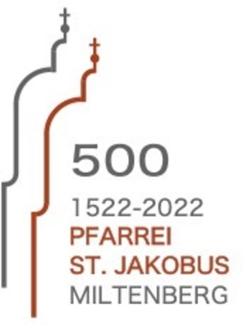 Logo 500 Jahre Pfarrei St. Jakobus | Foto: Katholische Kirchengemeinde Miltenberg