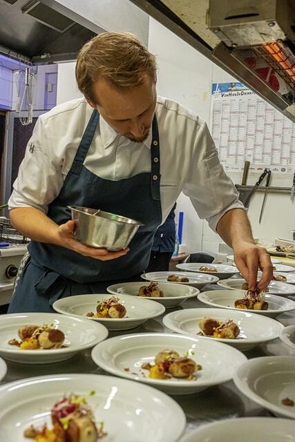 29.07.2022, Alex and friends | Chefs Party  im Restaurant Burgterrasse Clingenburg, Klingenberg am Main. | Foto: Burgterrasse Clingenburg