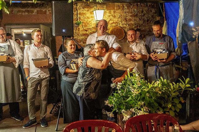 29.07.2022, Alex and friends | Chefs Party  im Restaurant Burgterrasse Clingenburg, Klingenberg am Main. | Foto: Burgterrasse Clingenburg